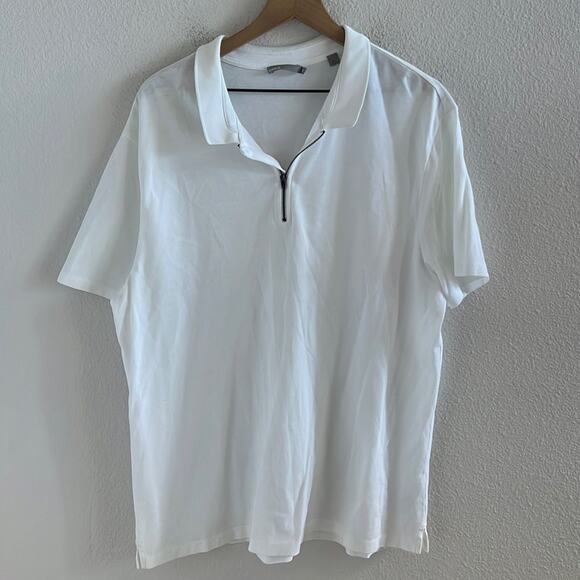Vince Other - Vince 100% Cotton Collar Zip Front Polo Shirt Style 5069295 XL
